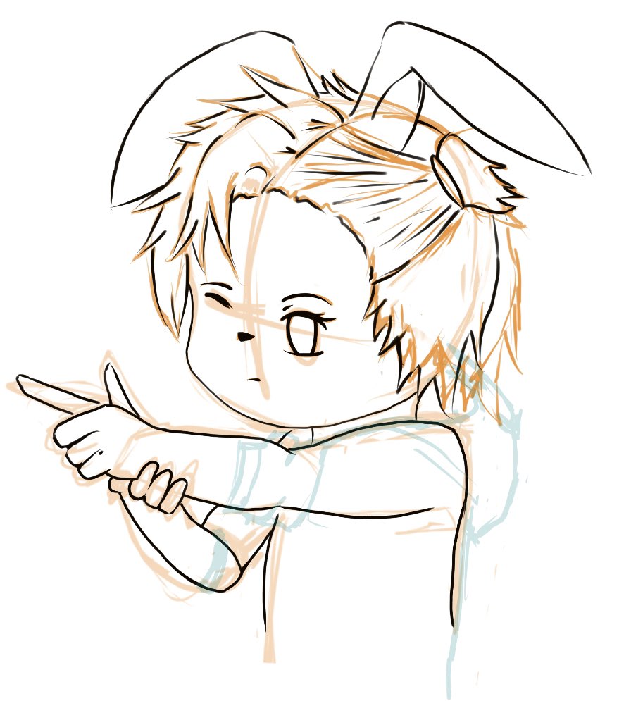 Raylinlee's tweet image. Iv spent way to long on trying to do the ears… still not crazy about them