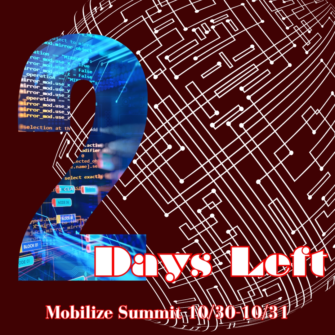 MobilizeSummit's tweet photo. 2 Days until Mobilize Summit! Will we see you there?

#mobilizesummit #mobilizesummit2023 #mobilitytechnologies #airtaxi #advancedairmobility #cybersecurity #cybersecuritytraining #cleanenergy #cleanenergyfuture #cleanenergyjobs #jobsofthefuture #cleancities #electricvehicle #ev https://t.co/0FnFM8PKhB