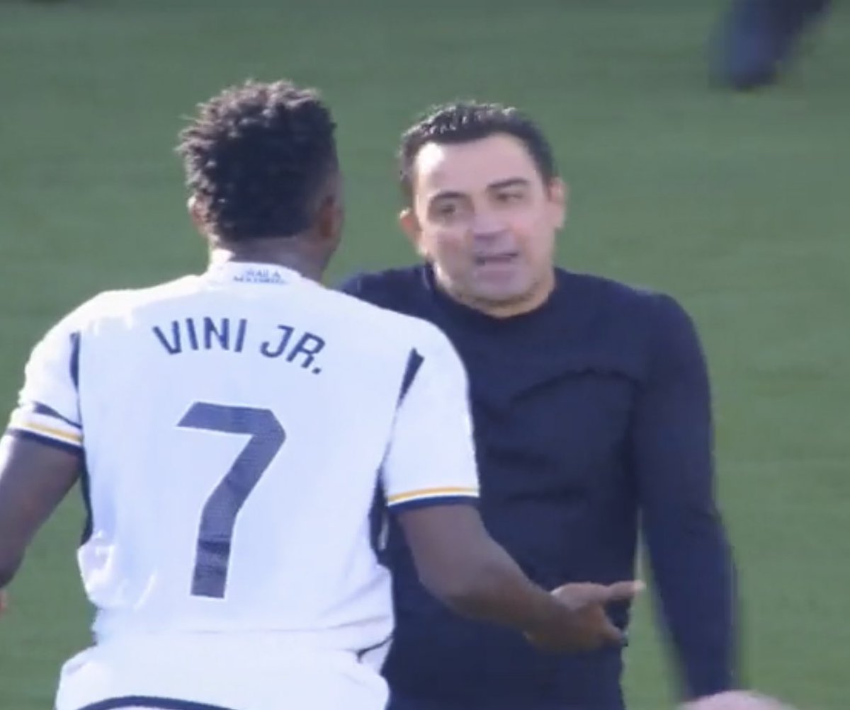 Who does Vinicius think he’s talking to Xavi like that? It will take him another 5 lifetimes to be as good as Xavi’s left foot. Fu*ki*g id*t.