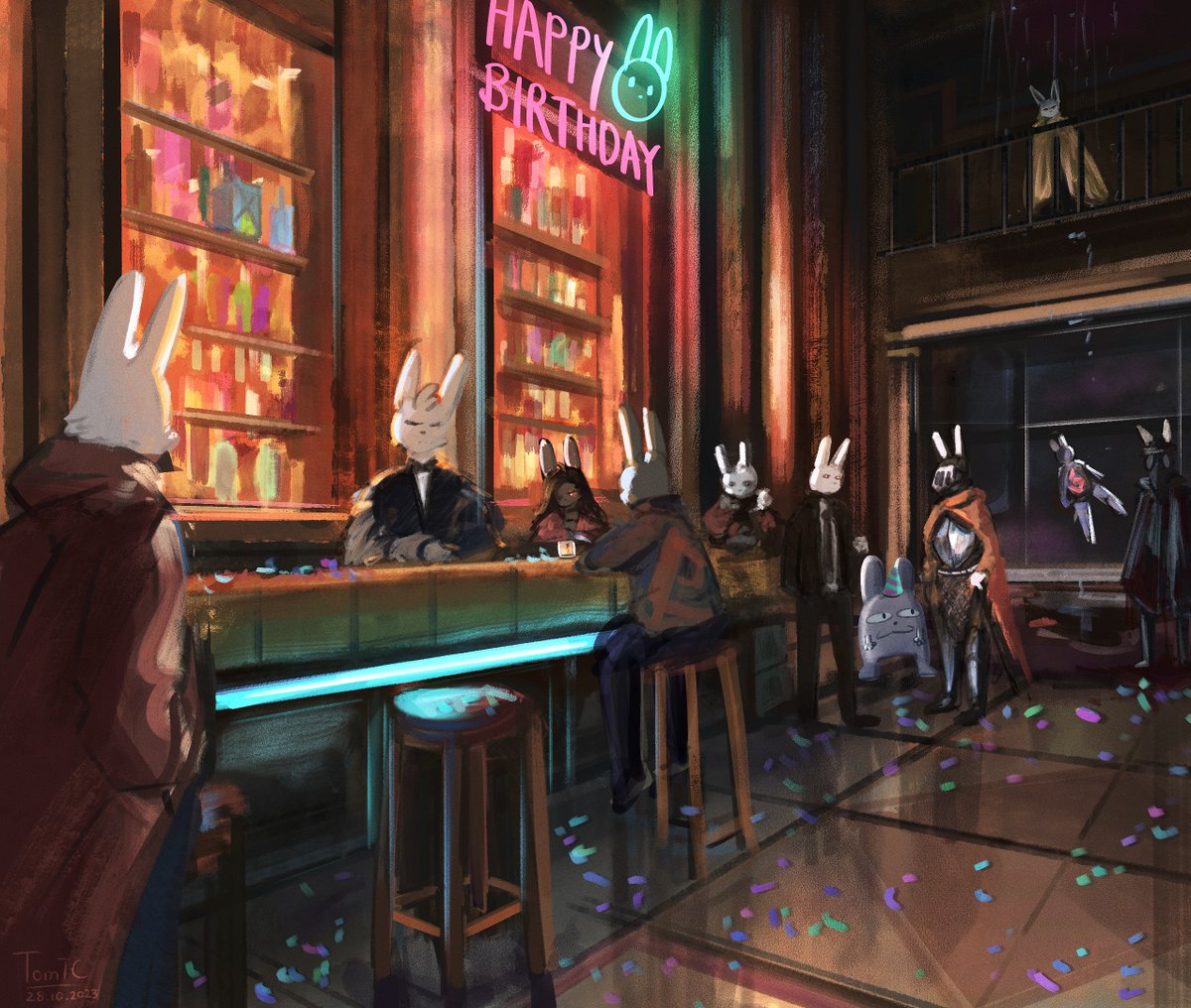 TomTCart's tweet image. Celebrating my birthday rn and only one guy showed up