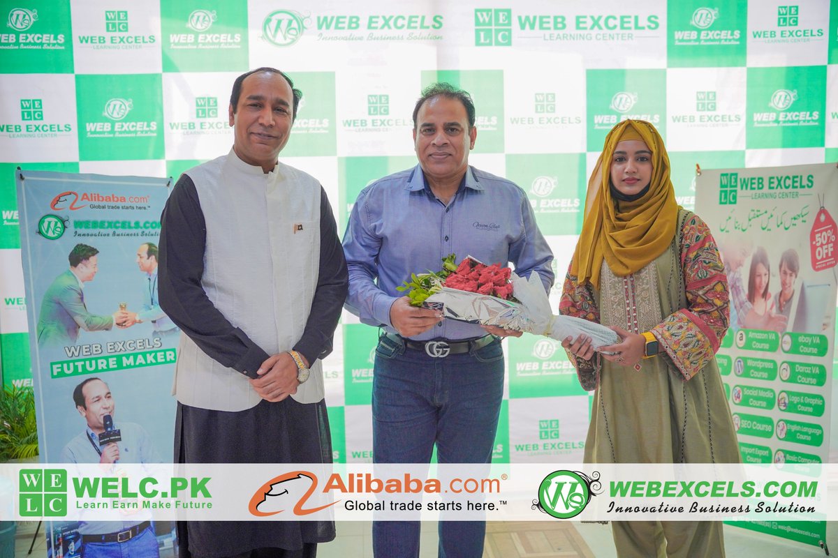 web_excels's tweet image. "An unforgettable evening with extraordinary guests at WebExcels! 📷 From insightful discussions to inspiring moments, our special guests "Amir bhinder & Sheikh shahid Akram" added a touch of brilliance to the FUTURE MAKER event.
#webexcel #ceremony #events #trainingcourse