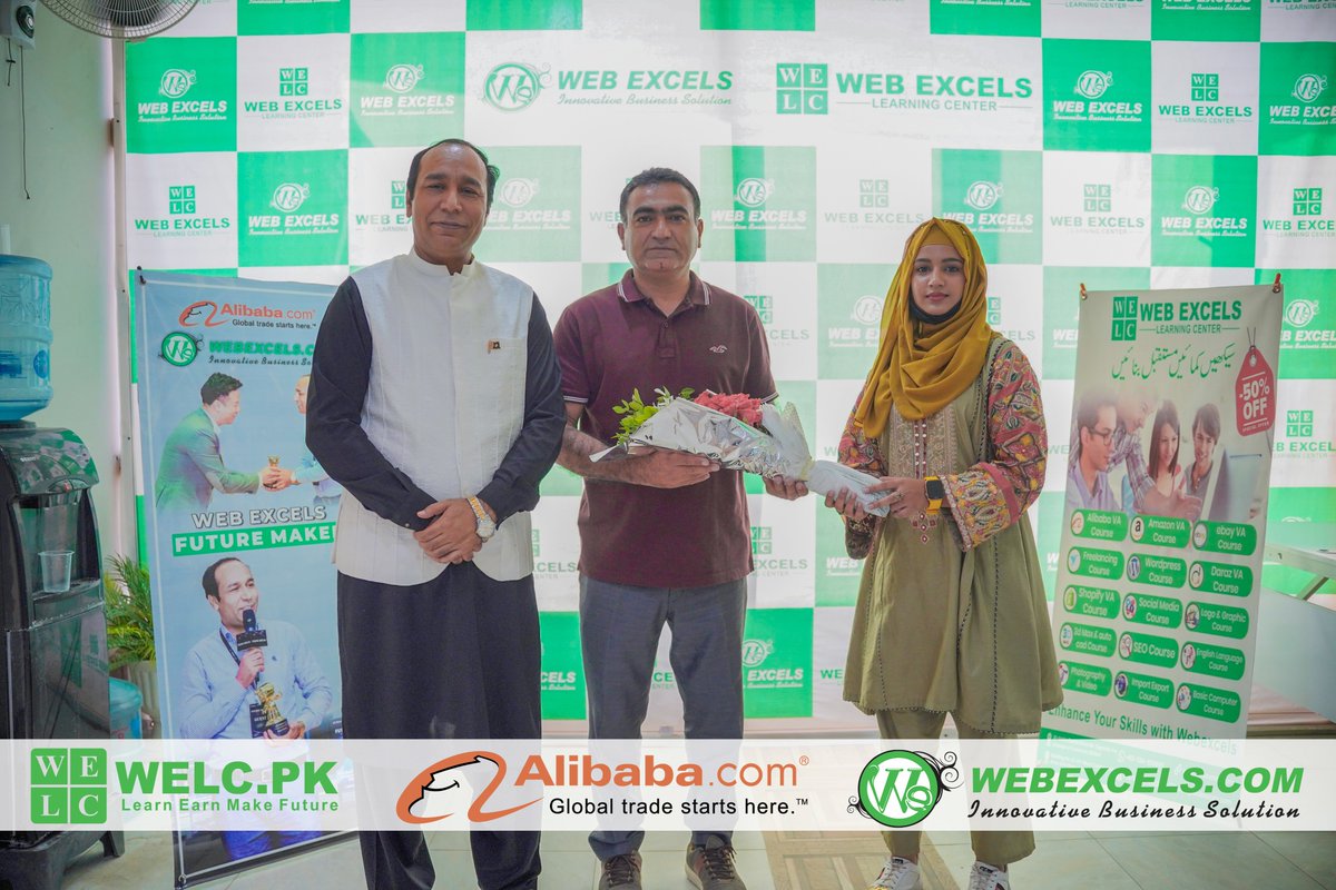 web_excels's tweet image. "An unforgettable evening with extraordinary guests at WebExcels! 📷 From insightful discussions to inspiring moments, our special guests "Amir bhinder & Sheikh shahid Akram" added a touch of brilliance to the FUTURE MAKER event.
#webexcel #ceremony #events #trainingcourse