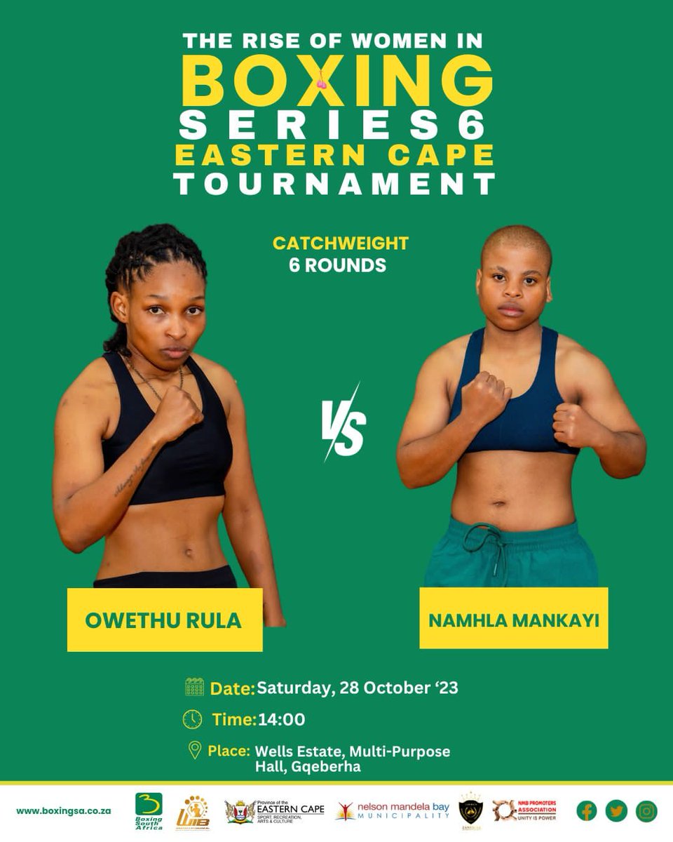 🔥🔥🔥🥊🥊🥊 it's raining but the ladies are bringing heat leading up into the ring! #BSAWSERIES Gqeberha
