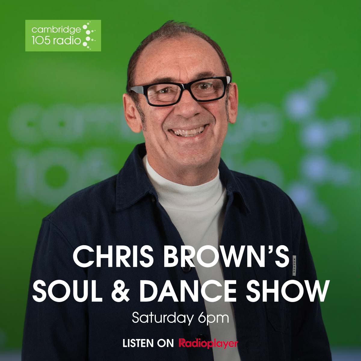 Chris Brown is back from 6pm with Cambridge's original Saturday night soul show.