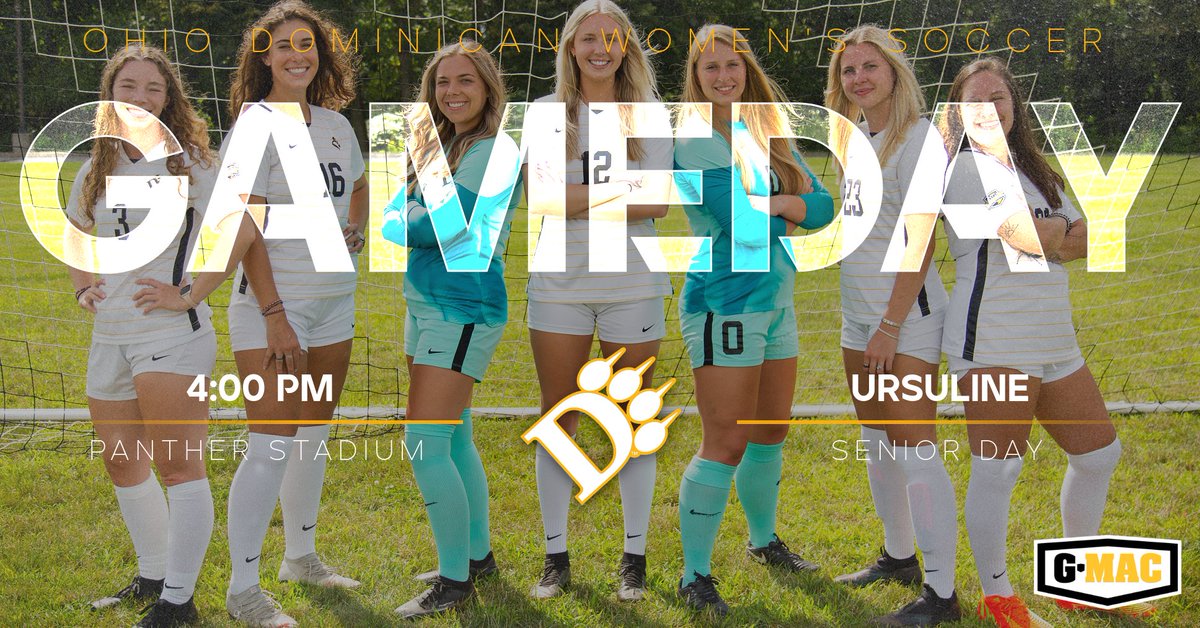 ODU Panthers (@oduathletics) on Twitter photo Happy Senior Day! Join <a href="/OhioDominicanWS/">ODU Women's Soccer</a> today at 4:00 PM to honor their seven seniors before their game against Ursuline! #ClawsOut
📺: bit.ly/3QXdf5L
📊: bit.ly/3L1Olhm Happy Senior Day! Join <a href="/OhioDominicanWS/">ODU Women's Soccer</a> today at 4:00 PM to honor their seven seniors before their game against Ursuline! #ClawsOut
📺: bit.ly/3QXdf5L
📊: bit.ly/3L1Olhm