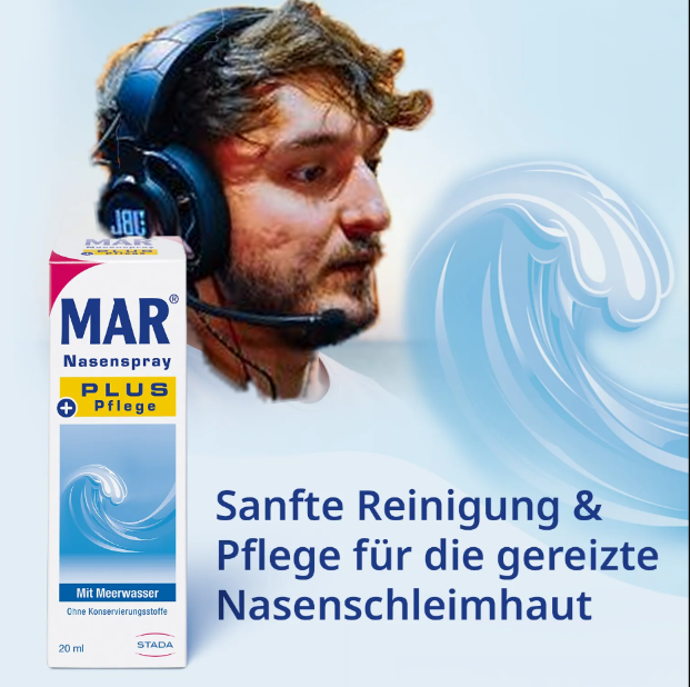 Ich hatte da so ne Nasenspray Werbung gehabt hattet ihr die auch mal?