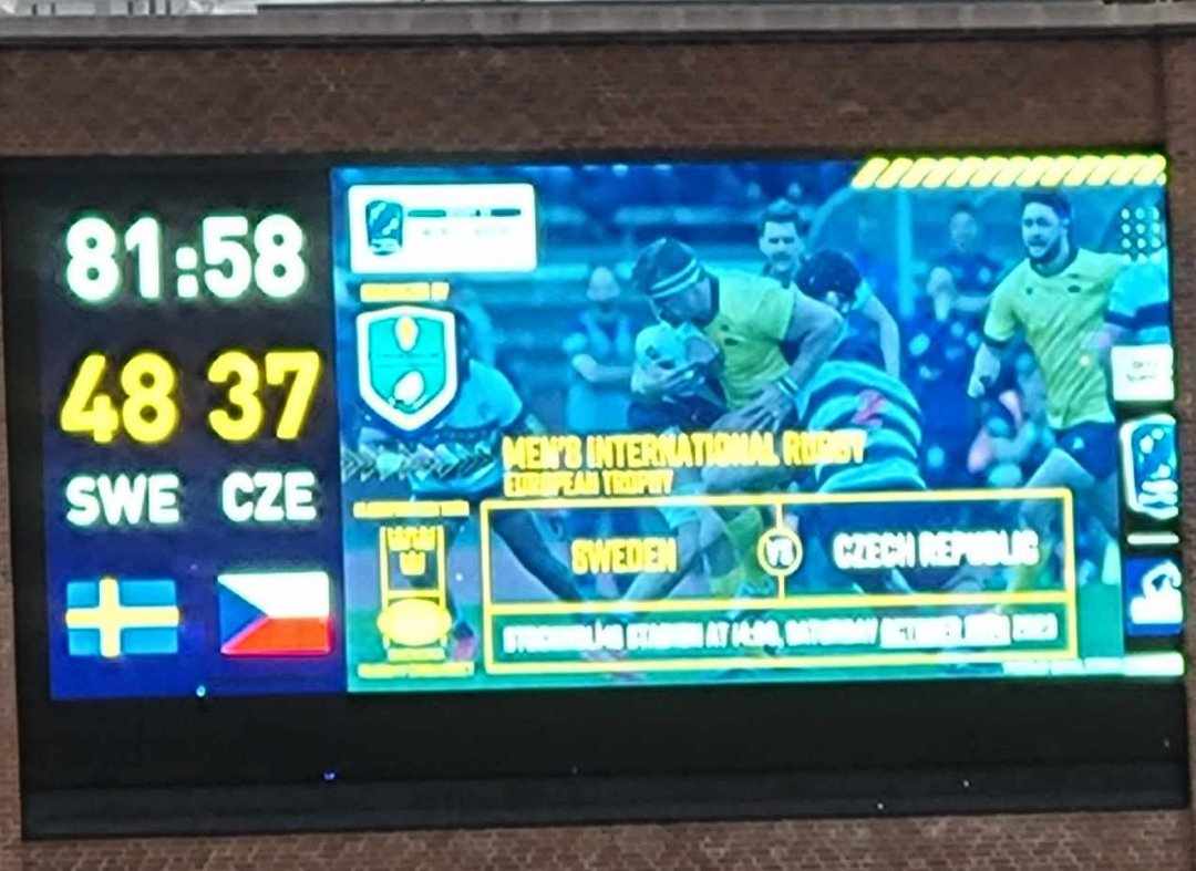 Britpop_Fogman's tweet photo. Tog med mig familjen till vackra Stadion för rugbylandskampen Sverige-Tjeckien.
#Rugby #EuropeConference https://t.co/nRazWPzuXY