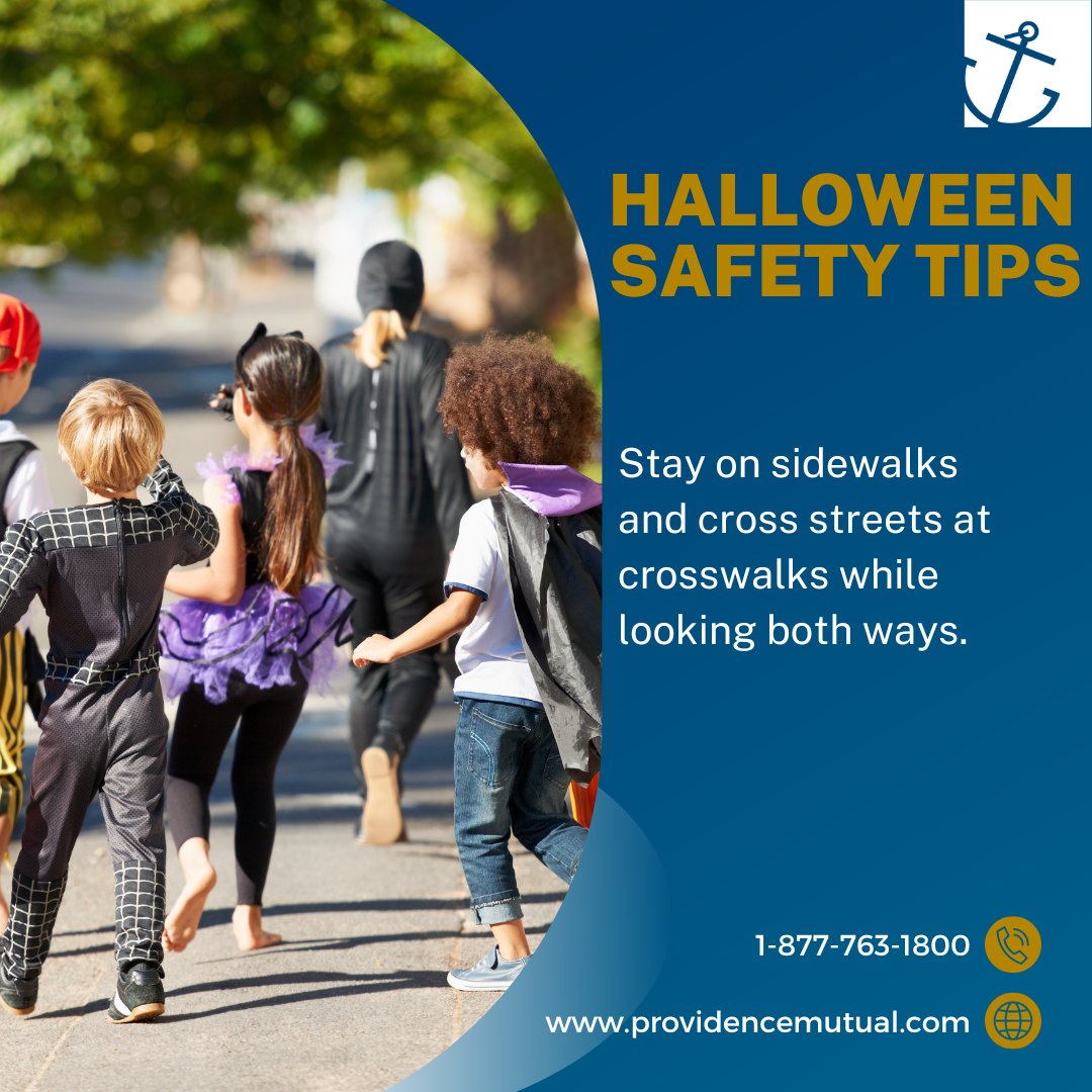 provmutual's tweet photo. As you embark on your Halloween adventure, remember to stay on sidewalks and cross streets at designated crosswalks. Prioritize safety for a successful and enjoyable night! ๐ฌ๐ฆ #HalloweenSafety #Roadwise https://t.co/NqYuPBbj3O