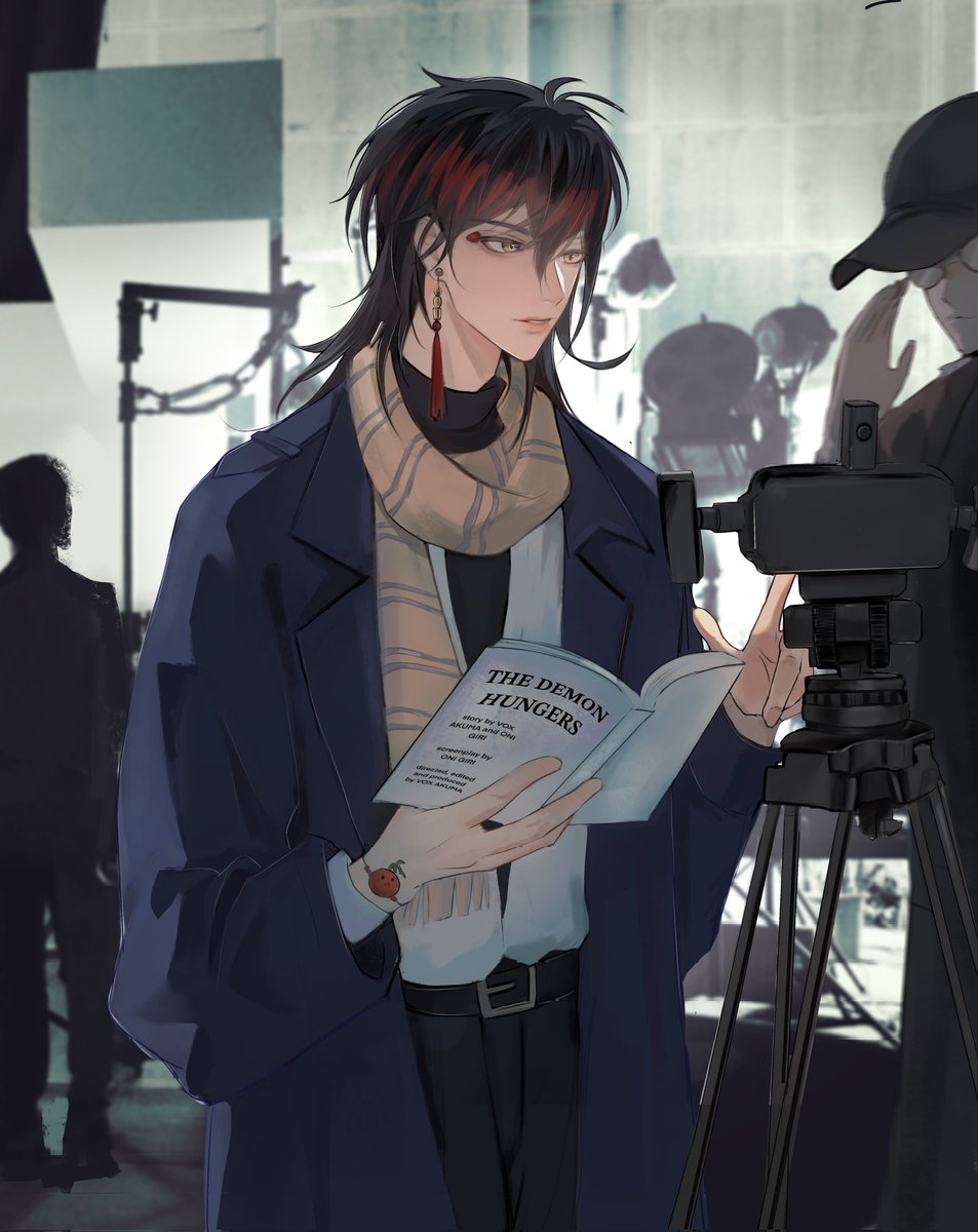 superpuppy313's tweet photo. #Akurylic #VoxAkuma Thank you for the wonderful work brought by director Vox! I'm very grateful to the painter for accompanying me to revise the manuscript repeatedly. Really appreciate it! Hope milord's movie can be enjoyed by more people. Genius director GANBA🥳 https://t.co/h53WR3sti4