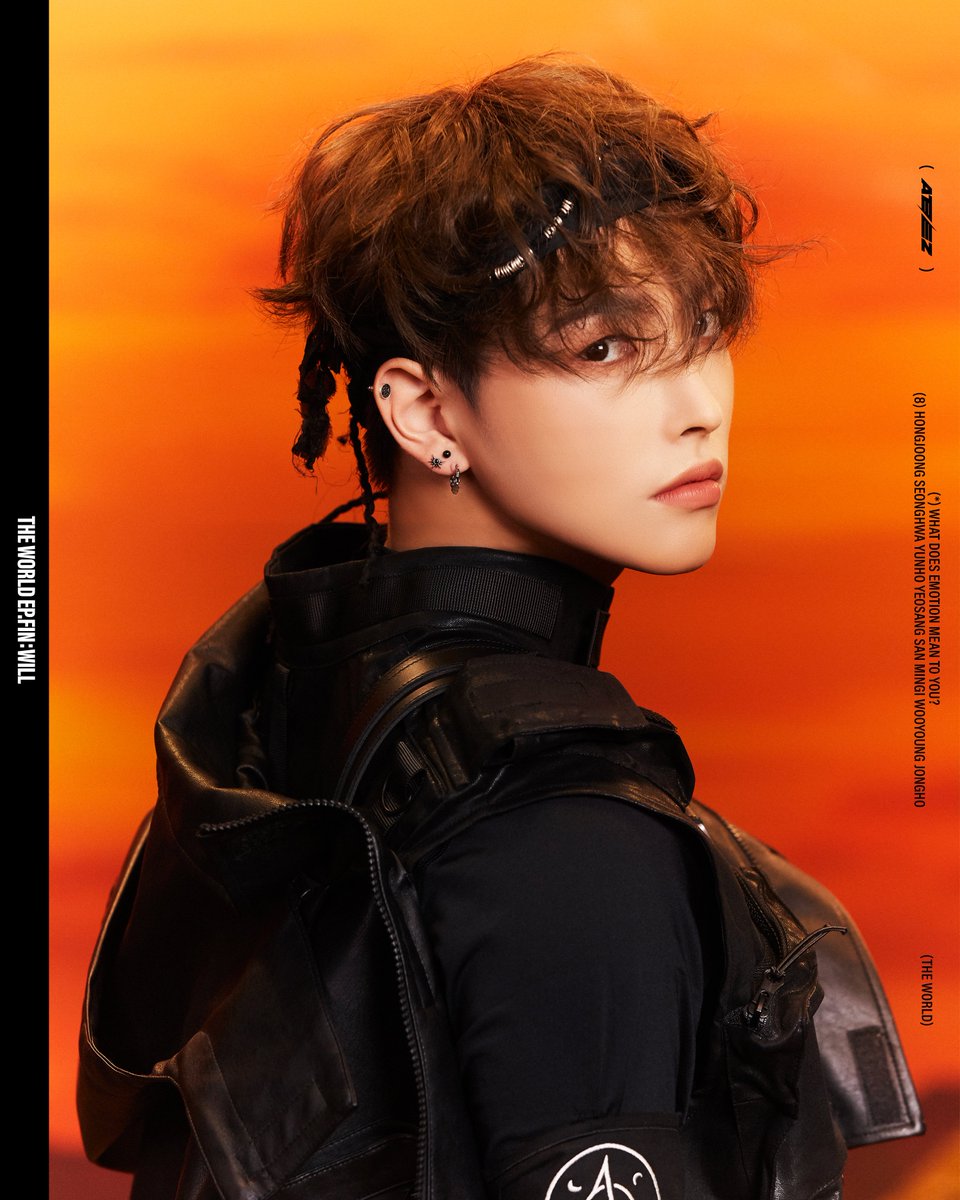 [📷] ATEEZ(에이티즈) THE WORLD EP.FIN : WILL Concept Photo 1 ‘홍중(HONGJOONG)’ ⠀ 2023. 12. 01 RELEASE ⠀ #WILL #ATEEZ #에이티즈 #HONGJOONG #홍중