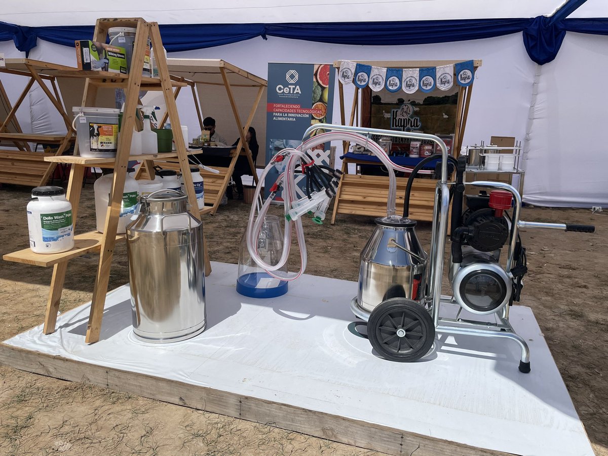 Partimos en la I Expo Caprina ! Pueblito de Peñuelas ! Habrán muchos productores con queso de cabra manjar , helados , etc