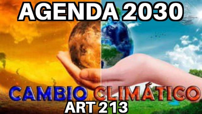 lenantesur's tweet photo. 🇨🇱#Agenda2030 Art 213 NC; Sometimiento total de países Implementando dominación,restricciones por catástrofes/Geoingeniera #Harpp Pases de Movilidad #Plandemia Dependencia de Estado Totalitario ONU. No tendrás nada y nunca más serás Libre..Despierta Chile 🇨🇱#EnContraEnDiciembre https://t.co/z45cBVoViN
