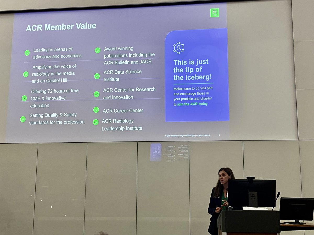 Ohio Radiological Society (@ohioradsociety) on Twitter photo Next up, @AmyKotsenas on behalf of <a href="/RadiologyACR/">American College of Radiology</a> speaking on “ACR Activities Update” and “Mentorship and Employee Development.” Next up, @AmyKotsenas on behalf of <a href="/RadiologyACR/">American College of Radiology</a> speaking on “ACR Activities Update” and “Mentorship and Employee Development.”