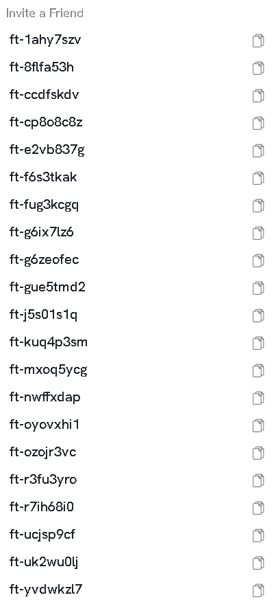 lucasgdmoraes's tweet photo. Welcome to https://t.co/lLvRTafgz6 
Here are some exclusive #invitecodes. 
Join now!

Buy : >>https://t.co/ikwBxYEPSr<<   

#friendtech #friendtechinvitecode #friendtechinvite
@friendtech @friendtechindex https://t.co/q56QK6kREY