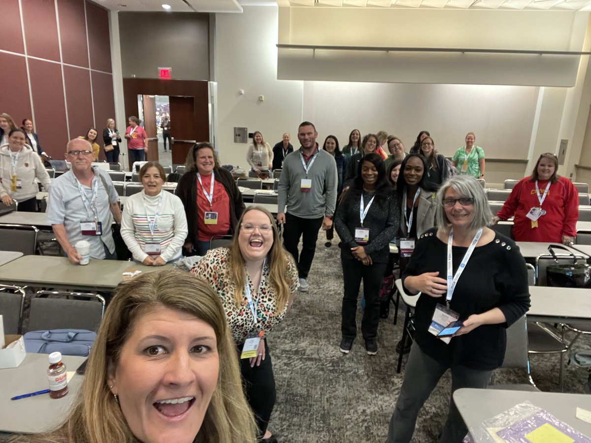 bodnerK2's tweet photo. Had a GREAT group of educators from all over the country attend my session in Kansas City Friday morning at NSTA. Thanks @hand2mind for the door prizes! @NSTA #KCNSTA https://t.co/JJGslkxsEb