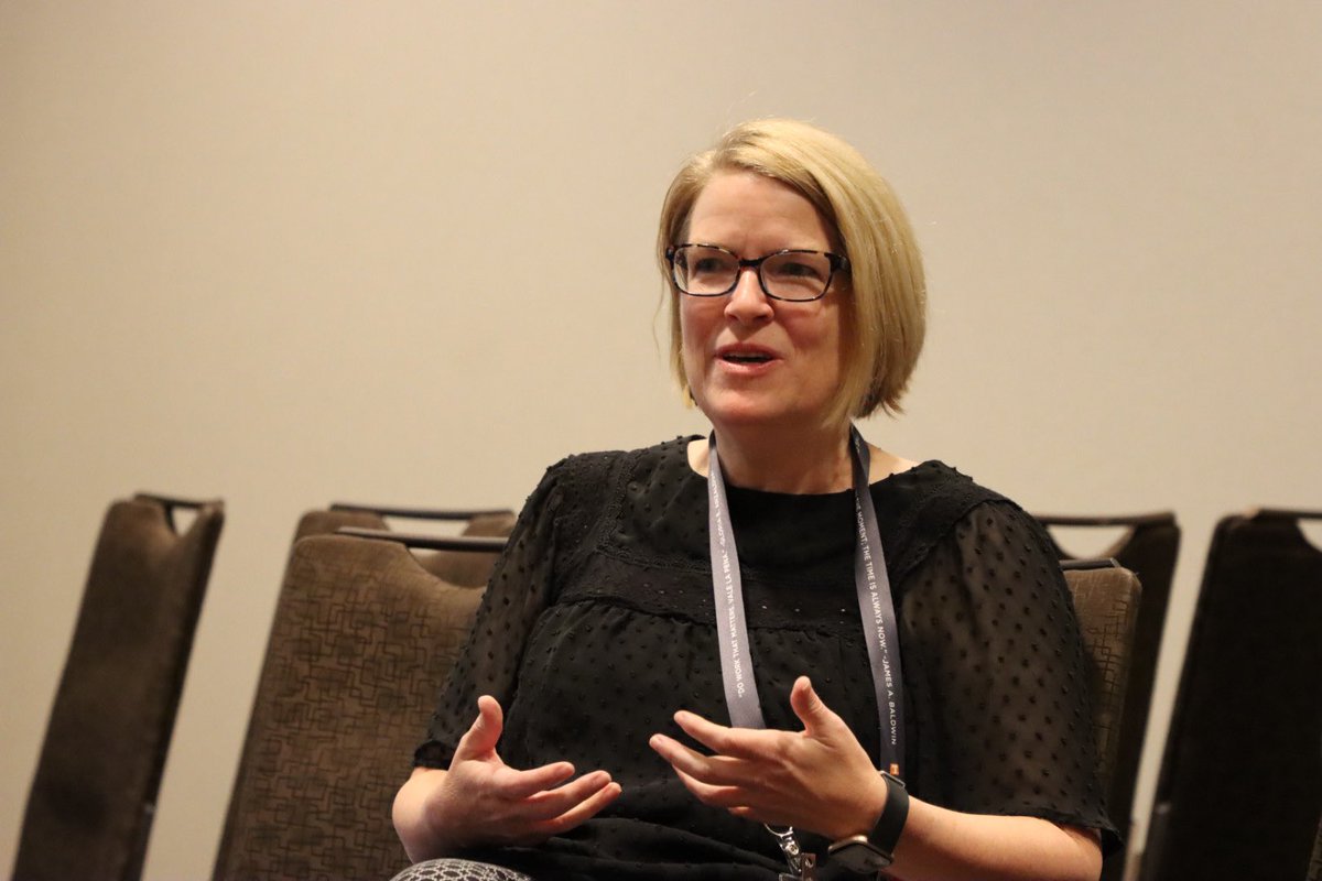 UH_SocialWork's tweet photo. Discussion with @suzannepritzker, @DrCHLeaIII and @SarahNarendorf during their “Creating Shared Principles to Advance Racial Justice in Social Work Education” at #APM23. #cswe23 #apm2023 https://t.co/GFIzOhSDyR