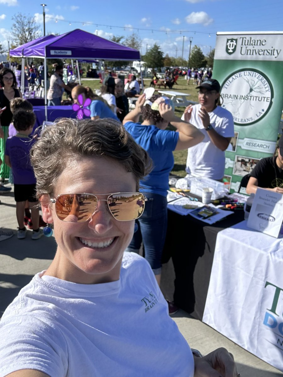 Members of the <a href="/TulaneBrain/">Tulane Brain Institute</a> and <a href="/TulaneMedicine/">Tulane Medicine</a> Clinical Neuroscience Center aee working to #endalz at the 2023 #walk2endalz. Come see us and talk about our recent advancements to address #dementia and support the brave patients we serve. <a href="/alzassociation/">Alzheimer's Association</a>
