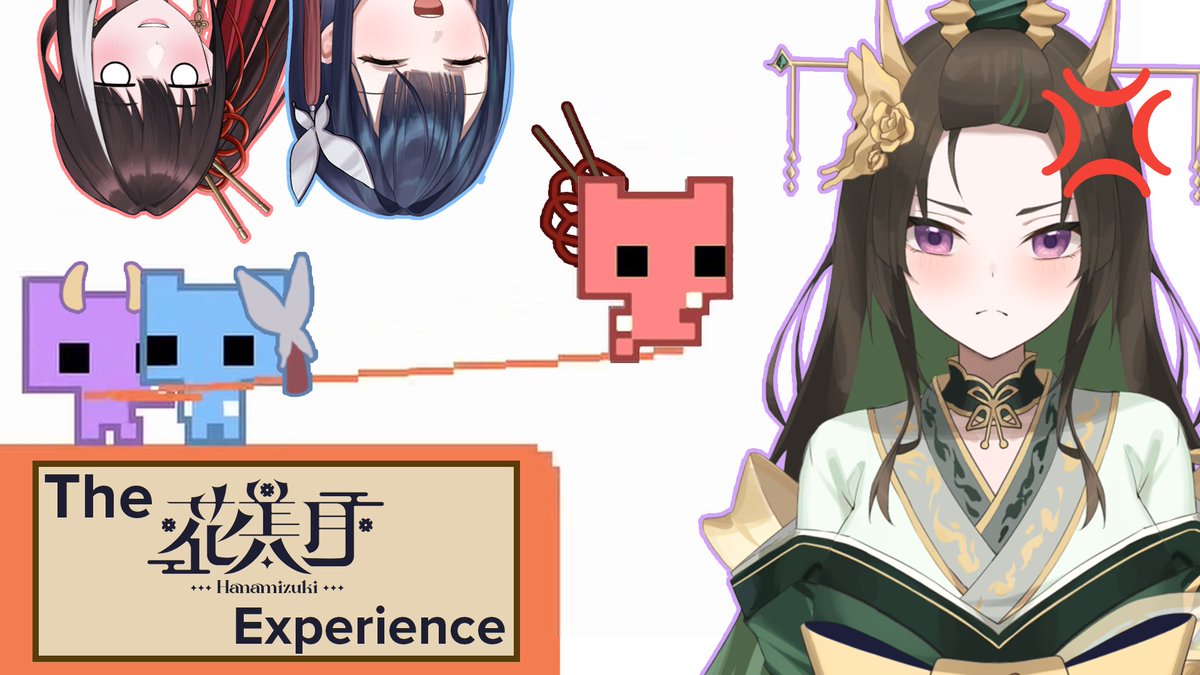 yunohanaki's tweet photo. Uploaded a video today featuring part of the pico park collab Hanamizuki did! If you're still curious about what our dynamic is like, here's a quick taste!
https://t.co/h7femTZNvs
#hanamizuki #spilledscrolls #willyunoticeme #lookatRan https://t.co/337B2qcSJ9