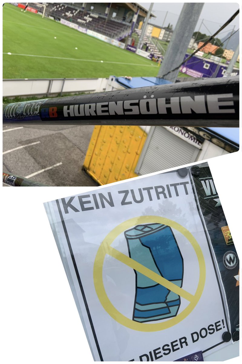 TBohmerich's tweet photo. Das was die Austria Fans sagen 👇🏻 #effzeh #neinzurb #scheissredbull https://t.co/9dnEvjalAN