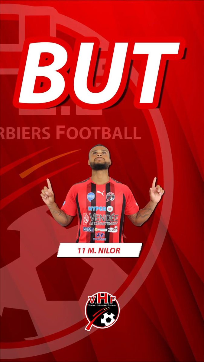 VHFootOfficiel's tweet photo. [#MSCVHF] ⏱️ 45’ I But !!!!!

Mika #Nilor double la mise pour les 🔴&amp;⚫ sur penalty juste avant la mi-temps 

Mareuil Sporting Club 0️⃣-2️⃣ #VHF

🔴⚫️ #AllezVHF https://t.co/kpqVDVTd49