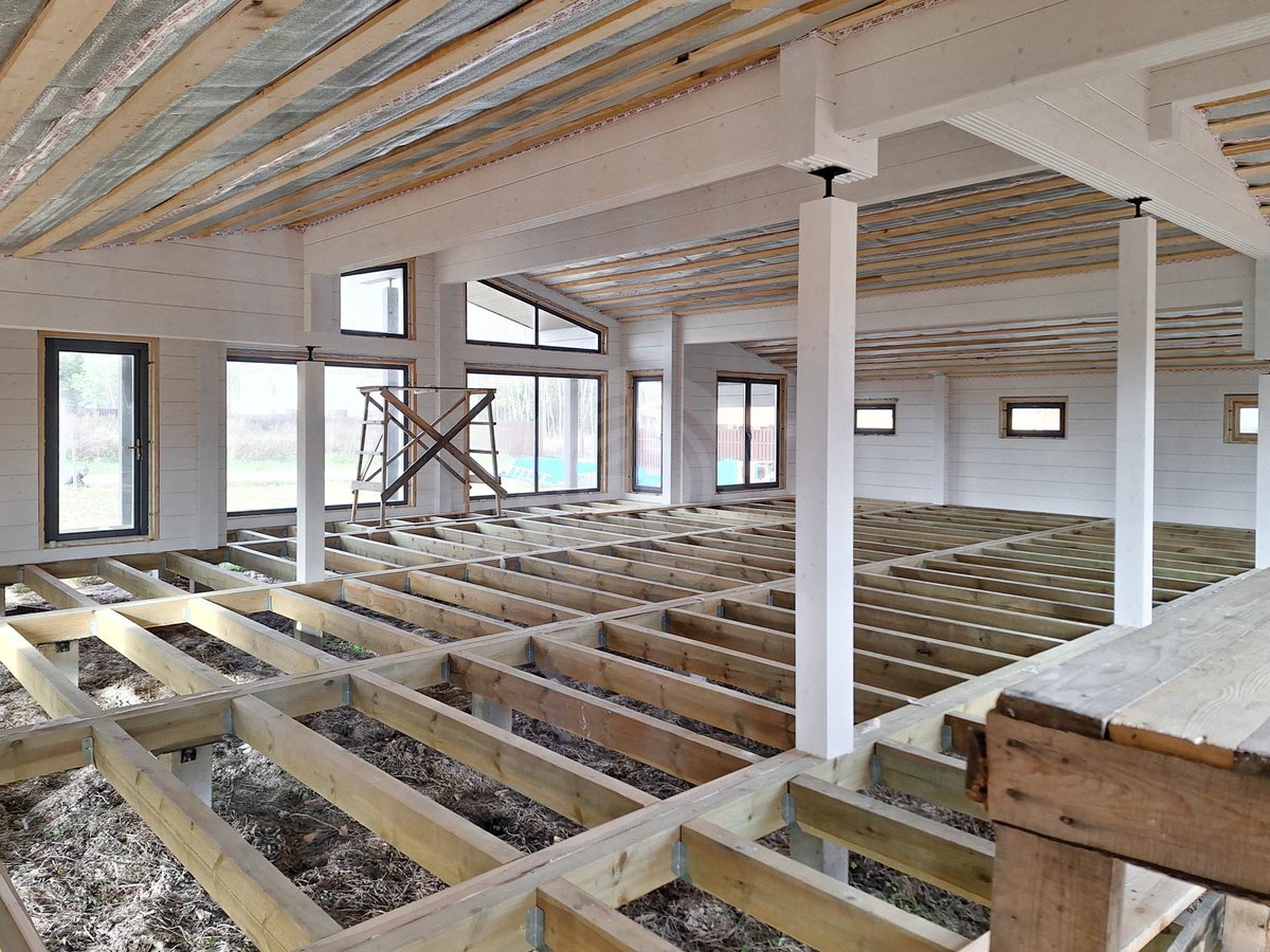 goldenlogru's tweet image. Результат покраски внутренних стен маслом OSMO. Дом по проекту &quot;Эдинбург&quot;.
В большинстве случаев, мы используем светлые тона, чтобы уйти от излишней &quot;деревянности&quot; интерьере.

#покраскадома #маслоOSMO #OSMO #маслаOSMO #качественнаяпокраска #тонированиедерева #маслодлядерева