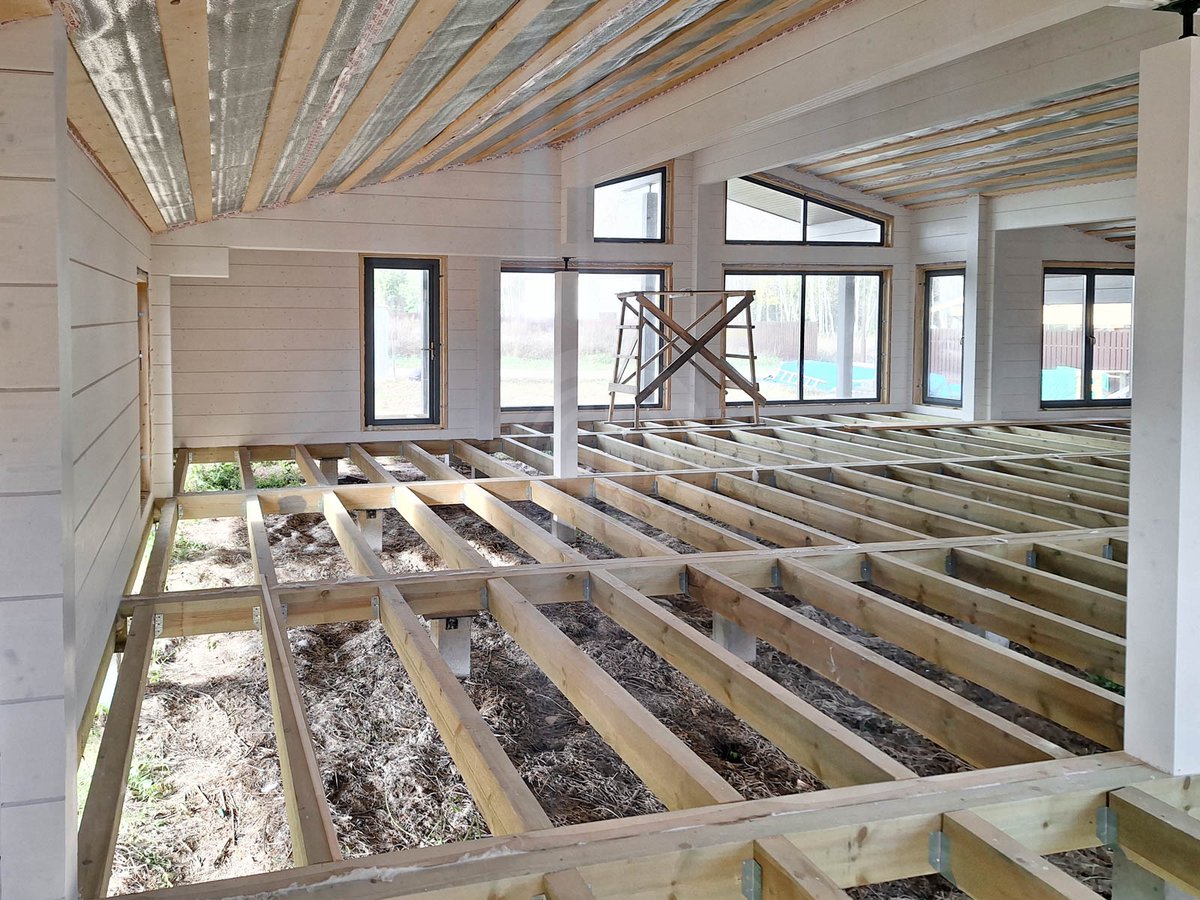 goldenlogru's tweet image. Результат покраски внутренних стен маслом OSMO. Дом по проекту &quot;Эдинбург&quot;.
В большинстве случаев, мы используем светлые тона, чтобы уйти от излишней &quot;деревянности&quot; интерьере.

#покраскадома #маслоOSMO #OSMO #маслаOSMO #качественнаяпокраска #тонированиедерева #маслодлядерева