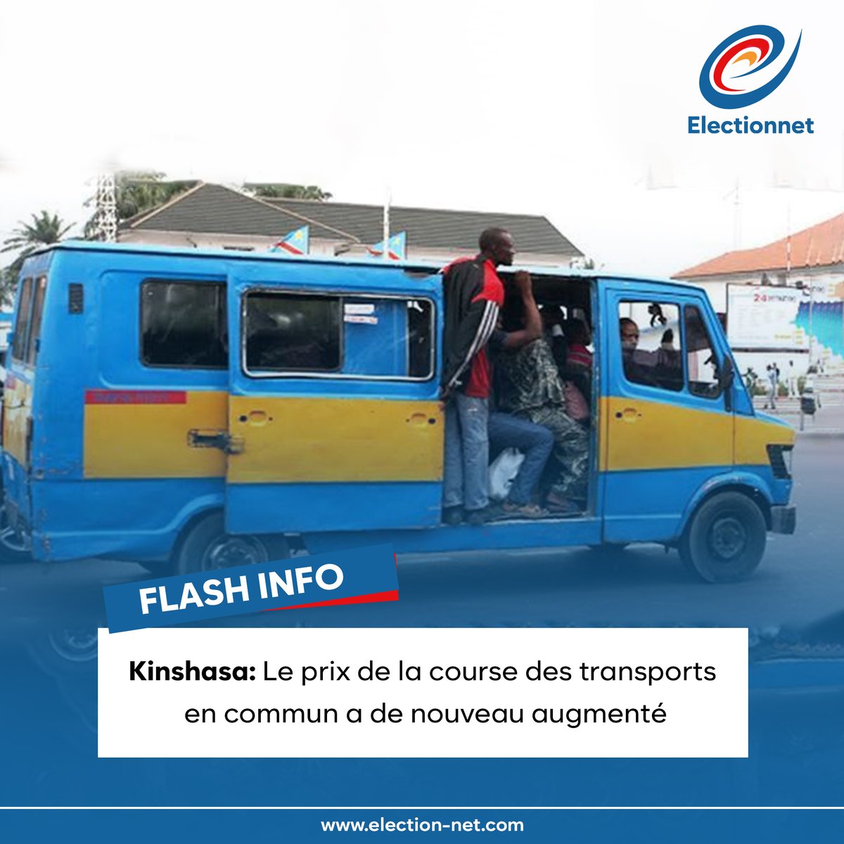ElectionNet's tweet image. #Kinshasa #Electionnet #Transportencommun