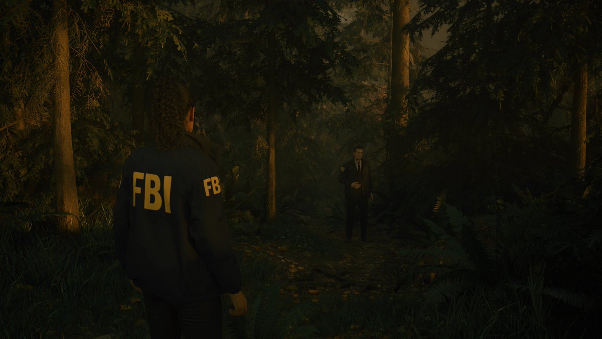 On the track #AlanWake2 #AlanWakeII