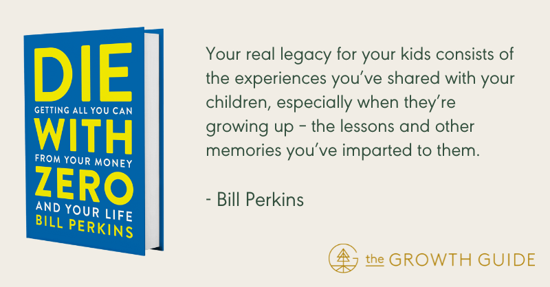 Everyone is concerned with becoming a millionaire,

They forget you can't take it to the grave.

Try these 9 lessons from Die with Zero: