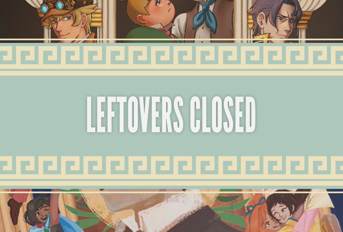 🌿 Leftovers are now closed!

Thank you all so much for your support! Physical and digital goods will all be sent out within the next week!