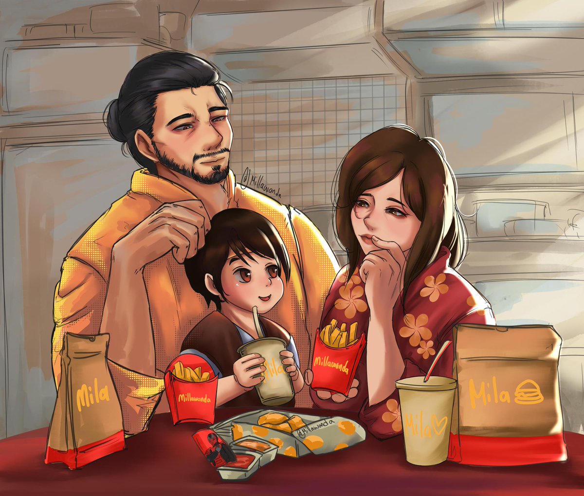 millawanda's tweet photo. Don't worry guys.

Real Hasashi family is alive and well and enjoying Mila burgers. https://t.co/Jw3l6tNo8t