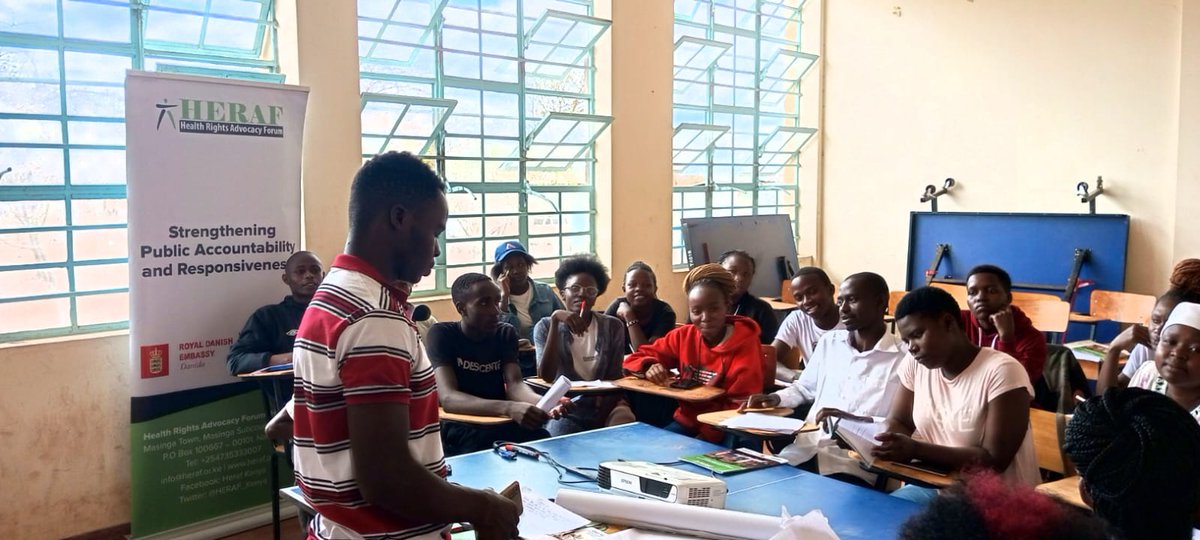 <a href="/HERAF_Kenya/">HERAF_Kenya</a> through the support of <a href="/UraiaTrust/">Uraia Trust</a> and <a href="/denmarkinkenya/">Denmark in Kenya</a> is conducting workshops to strengthen the capacity of youths in Masinga, Machakos county to proactively participate in decision making processes, service delivery, monitoring and oversight of public resources.