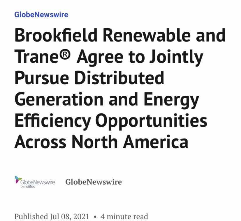 Fun fact: one of the largest heat pump manufacturers eligible for federal rebates is Trane Technologies. In 2021, Trane teamed up with Brookfield’s renewables division to deliver green HVAC solutions. The chair of Brookfield is of course Justin Trudeau’s friend, Mark Carney.