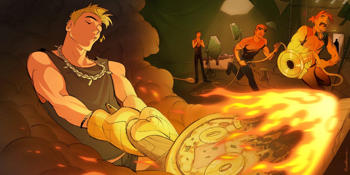 could end in burning flames or paradise