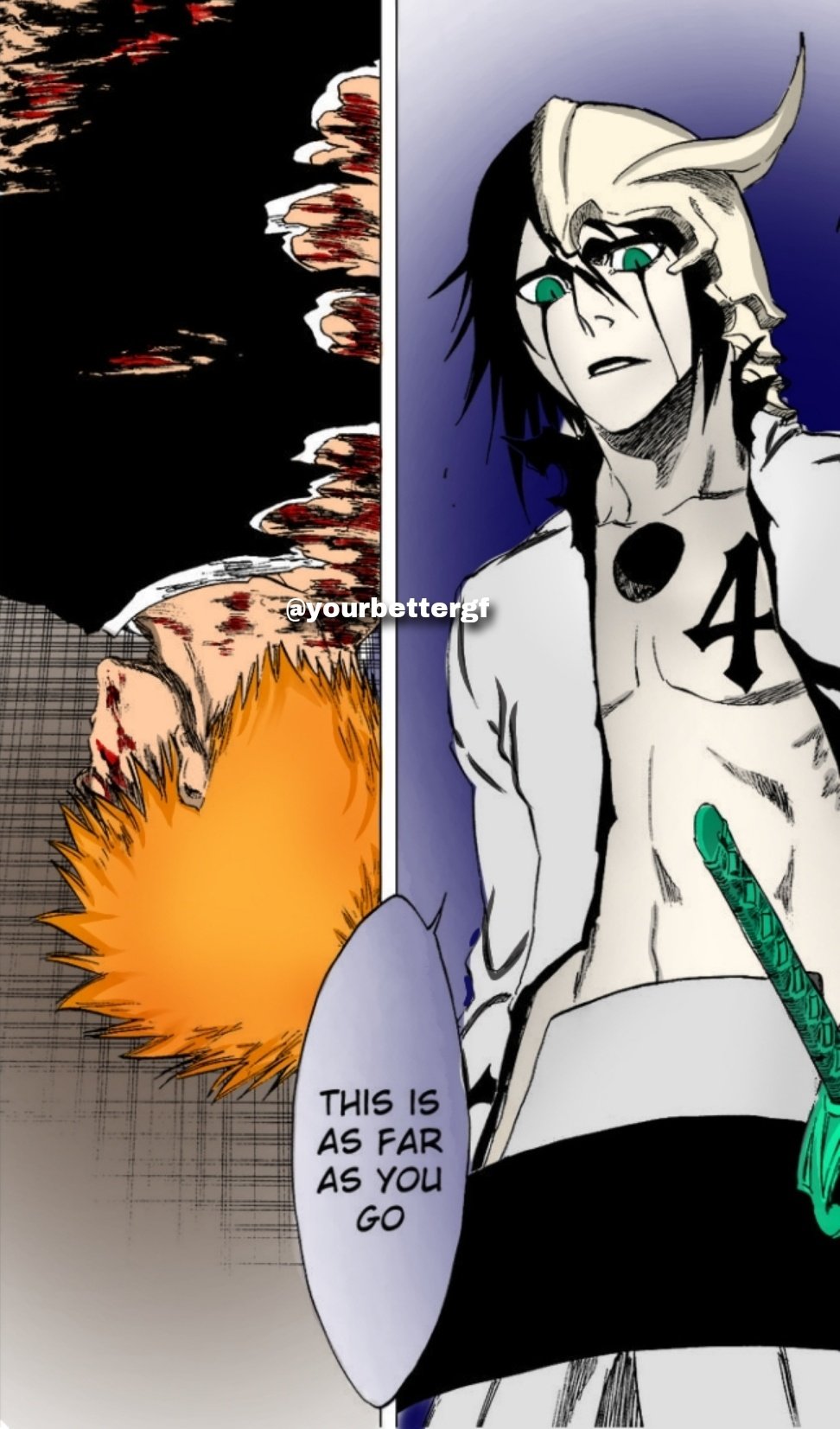 kyo is urahara's foldable fan on X: #BLEACH manga colouring   / X