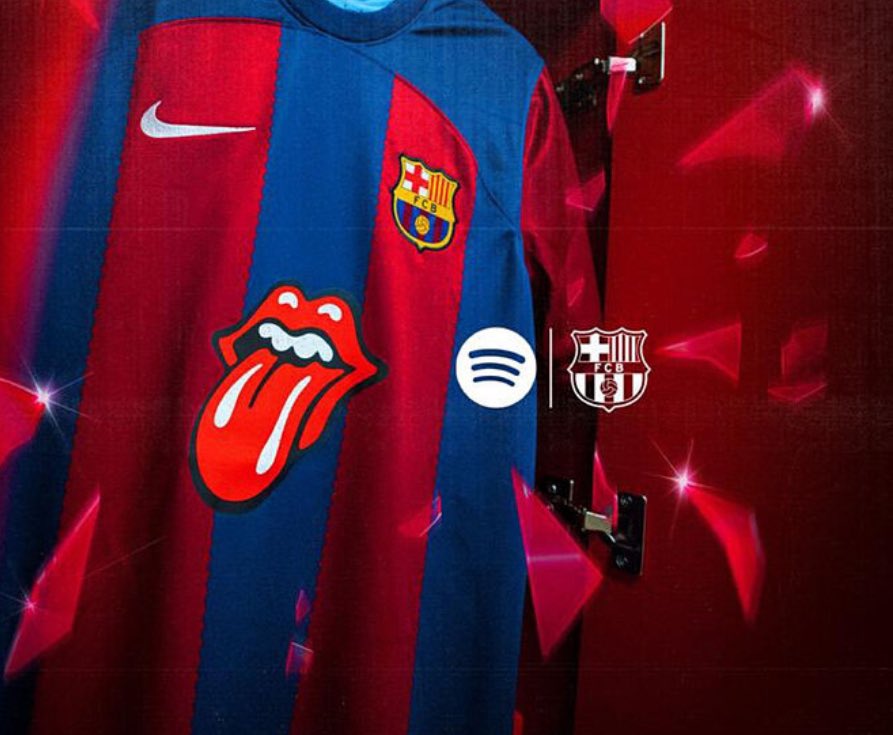 Can we all agree that <a href="/FCBarcelona/">FC Barcelona</a> has the best Sponsors ever?

First <a href="/Spotify/">Spotify</a>, now <a href="/RollingStones/">The Rolling Stones</a>