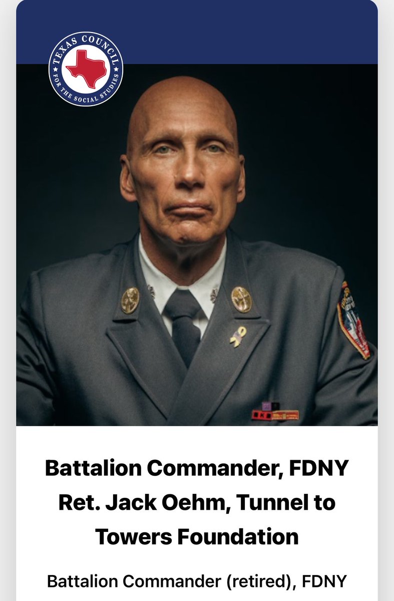 Powerful moments in the <a href="/Tunnel2Towers/">Tunnel to Towers Foundation</a> presentation by FDNY’s Jack Owen. May we never forget our true American heroes and the history of 9/11. #TXCSS
