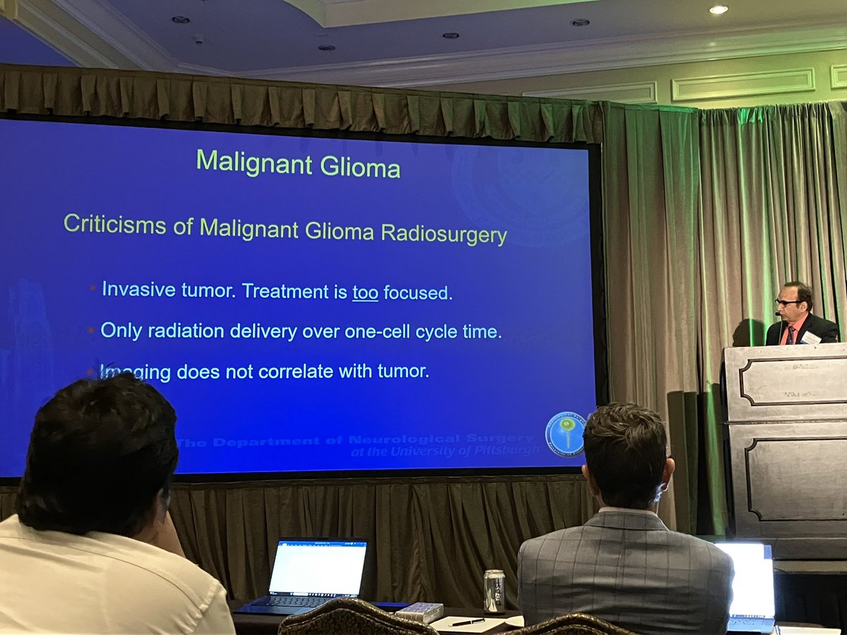 MiamiCancerInst's tweet photo. π§ Next up @IntRRF executive director, Ajay Niranjan, M.D., MBA shares his expertise with SRS in recurrent high-grade #gliomas
#IRREM23 #IRRF23 #MedTwitter https://t.co/syR0OiGrHC