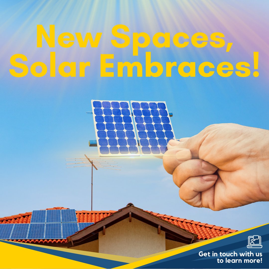Dreaming of that new home office or garden studio? 🏠 Make it shine with solar! Harness the sun's power for all your home additions. 🌞🎨 #SolarInnovations