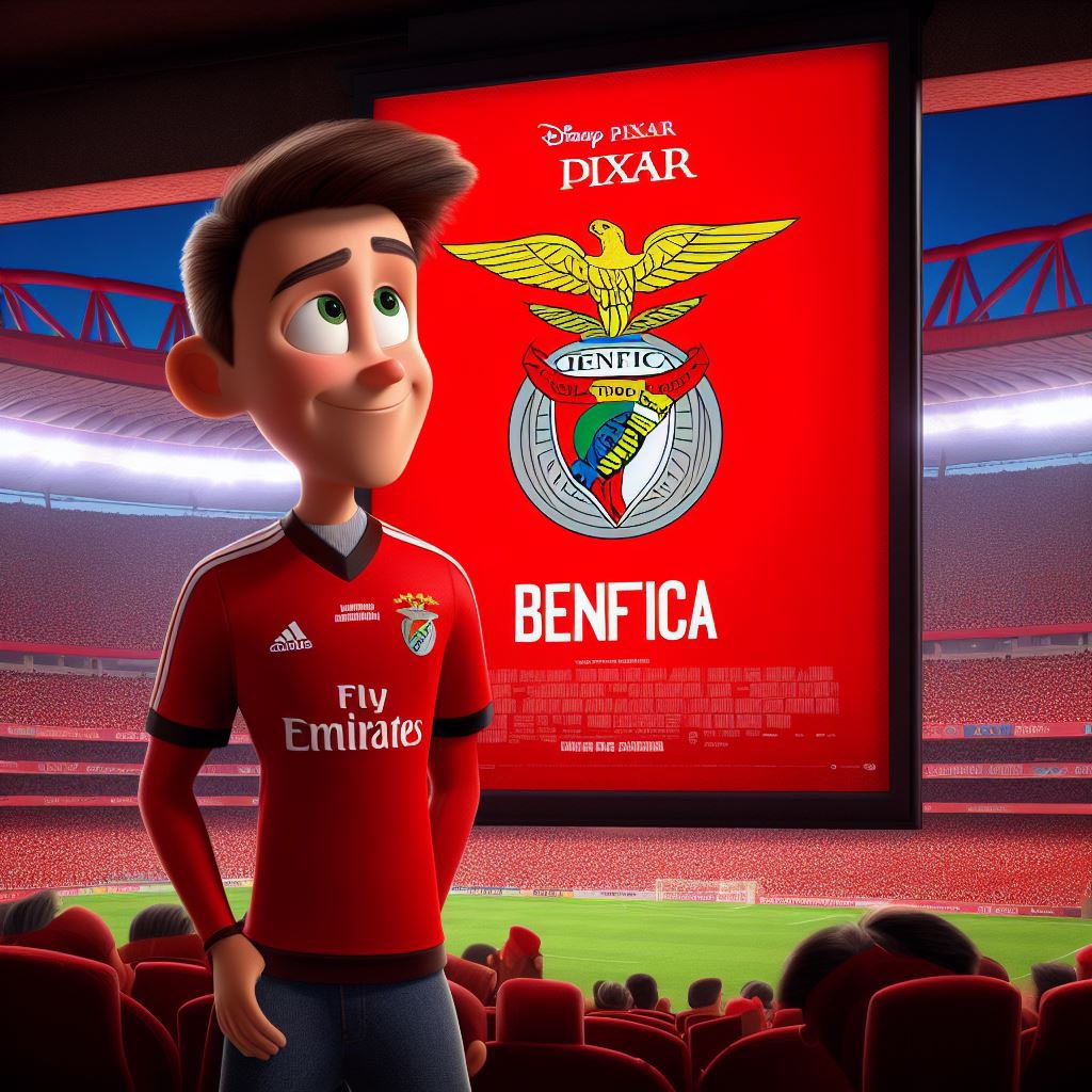 Dia de Benfica 🦅 🔴 #Benfica #EstádiodaLuz #SLBCPAC #LigaPortugal #LigaPortugalBetclic #AI