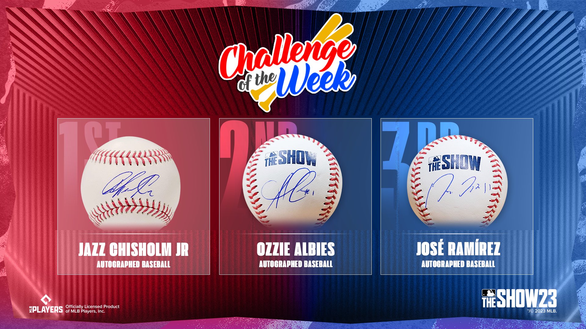 Jose Ramirez 2023 Major League Baseball All-Star Game Autographed