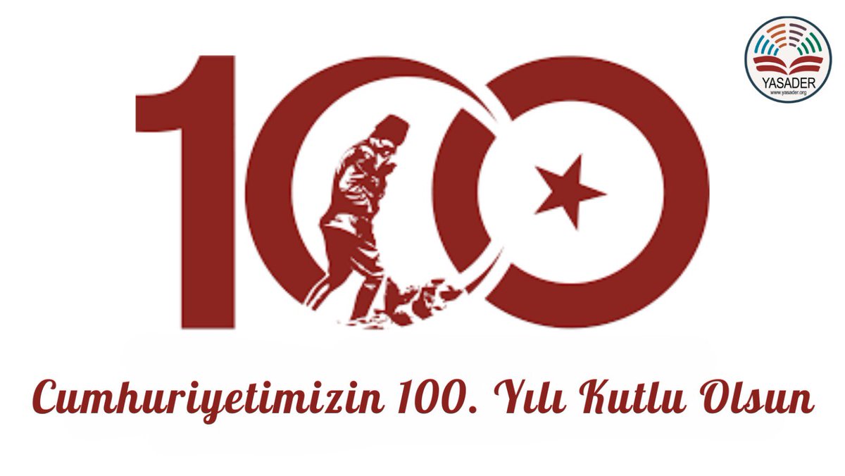 Cumhuriyetimizin 100’üncü yılı kutlu olsun. Cumhuriyetimizin banisi Gazi Mustafa Kemal Atatürk’ü ve bu toprakları bize vatan kılan bütün şehit ve gazilerimizi rahmet ve minnetle anıyoruz.