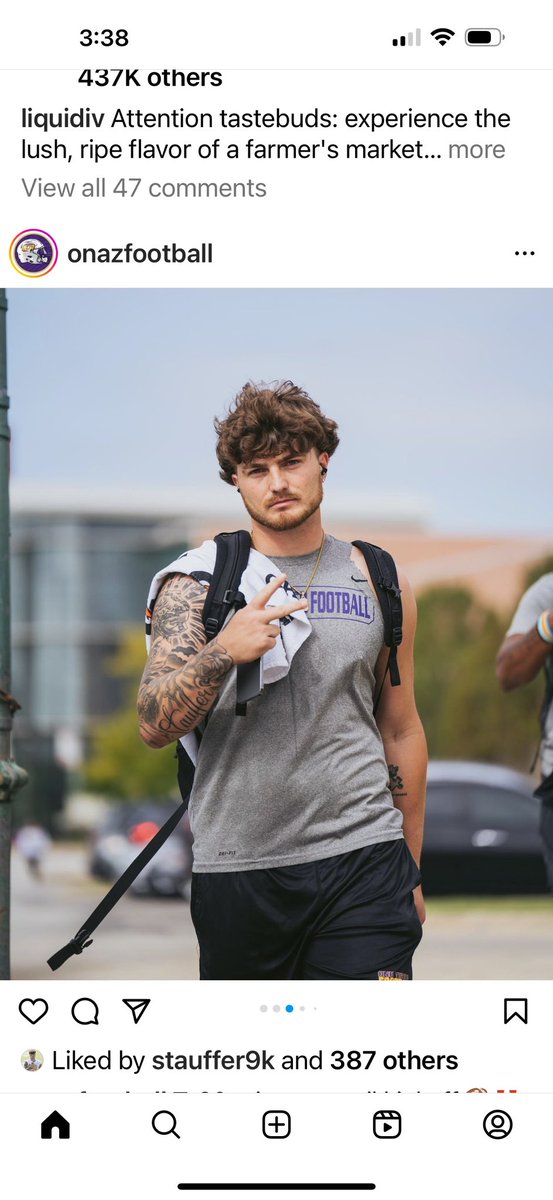 Happy Birthday son! Mom and I love you lots and we’re very proud of you! Celebrate with a few sacks today Sackatron!! 😂❤️<a href="/staufferrz/">Zac</a>