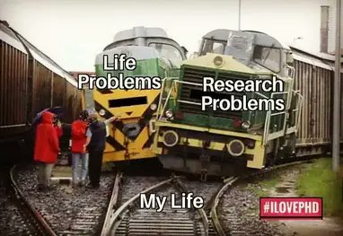 #AcademicTwitter Not another problem!!😂😂@phdvoice #phdlife