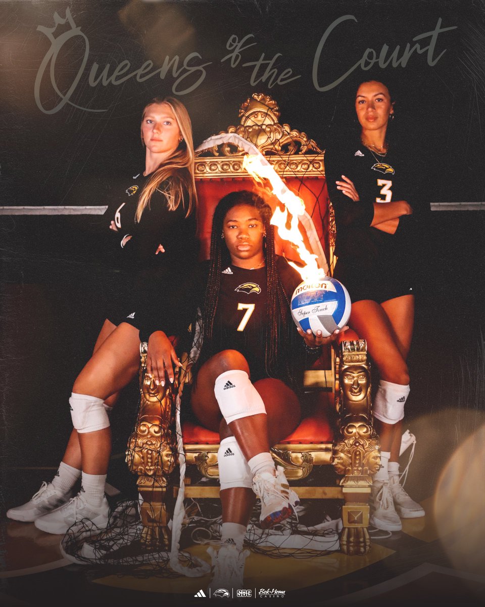 SouthernMissVB's tweet photo. 𝗜'𝗺 𝗦𝗼𝗿𝗿𝘆 𝗠𝘀. 𝗝𝗮𝗰𝗸𝘀𝗼𝗻

Southern Miss is leaving Atlanta with two wins!

The Golden Eagles sweep Georgia State in both matches 🦅

#SMTTT https://t.co/zS9QdGQHMP