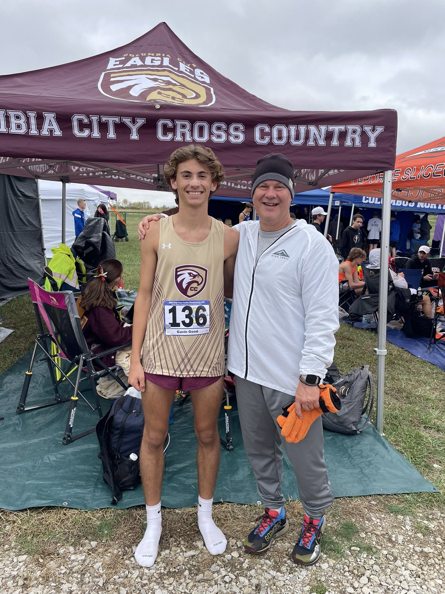 ccityxc's tweet photo. These guys had a great day today and represented CCHS very well at the state finals!!

Marcus Ridge 47th place 15:55
Gavin Good 77th place 16:08

Congrats on a fantastic season!! https://t.co/cLi2C6k2LP