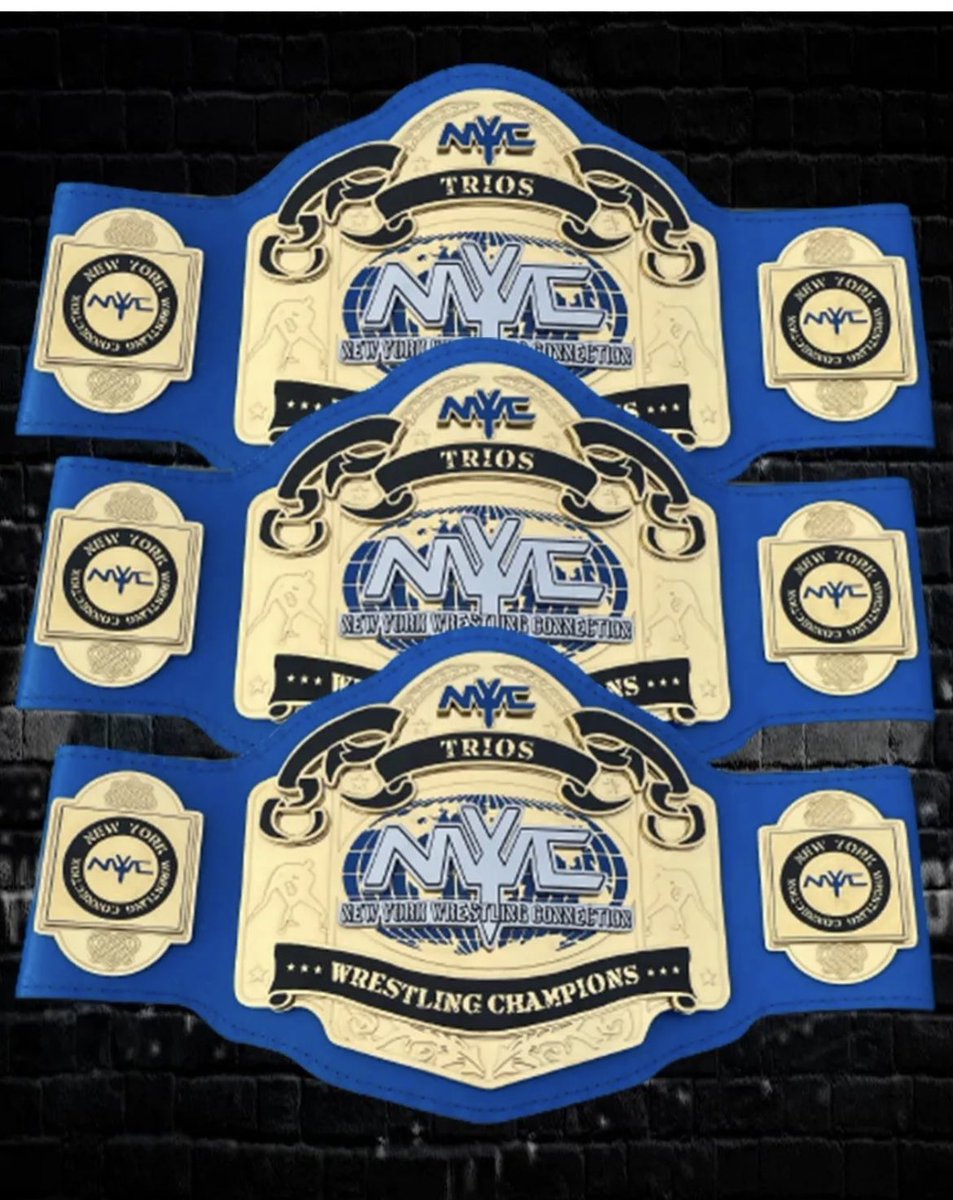 Tonight at <a href="/NYWCWRESTLING/">NYWC</a> event at The Space in Westbury history will be made!!!
Come see the 1st NYWC TRIOS CHAMPIONS be crowned!!!
Witness GGP carry his team of <a href="/AJForU2C/">Alvin</a> &amp; Spyder  and make history!!!

YOU DO NOT WANT TO MISS THIS EVENT!!!!