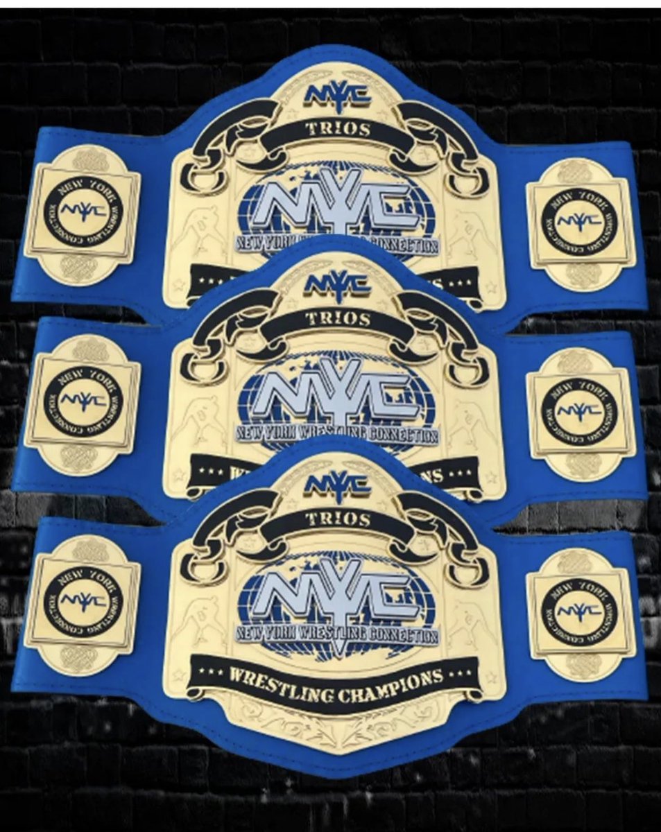 Tonight at @NYWCWRESTLING event at The Space in Westbury history will be made!!! Come see the 1st NYWC TRIOS CHAMPIONS be crowned!!! Witness GGP carry his team of @AJForU2C & Spyder and make history!!! YOU DO NOT WANT TO MISS THIS EVENT!!!!