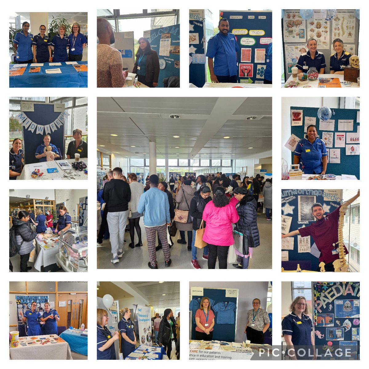 Fantastic turnout out @nhsuhcw recruitment open day. A big thank you to all staff who represented their specialities today and welcomed some potential new staff. @paula_seery @Heather_Price09
