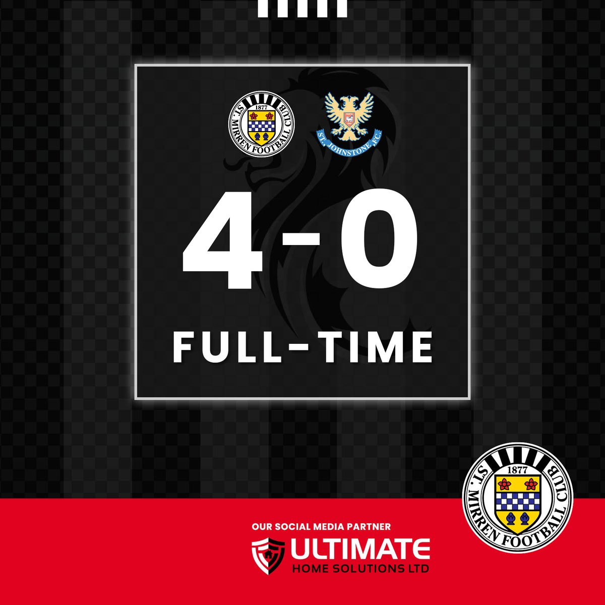 A top performance from Saints sees us win comfortably at The SMiSA Stadium. 

#OurStMirren #COYS